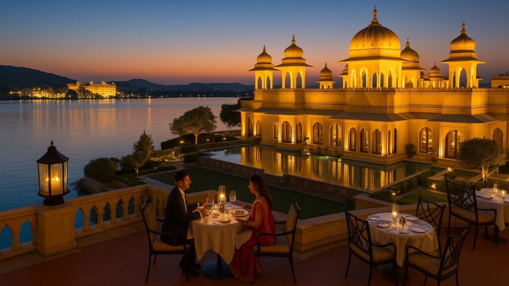 Udaimahal - scenic restaurants in India
